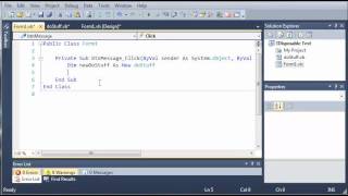 Visual Basic Tutorial - 100 - Introduction To IDisposable