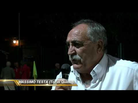 MEMORIAL PAOLO TESTA: le parole di Massimo Testa (Pres. Tor di Quinto)