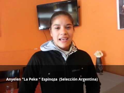 Invitación de Anyelen "La Peke" Espinosa Seleccionado Argentino- FAB
