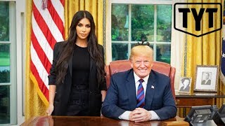 Get Off Kim Kardashian's Ass For Meeting Trump