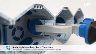 UP¹. Unsere beste Unterputzdose. - Montage
