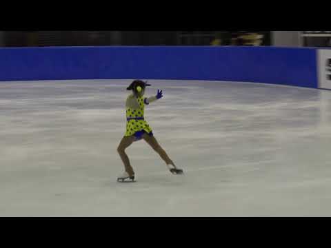12. Santa Claus Cup 2018: Laura Heckova (SVK) - FS Chicks Girls ISU 7 Free Skating