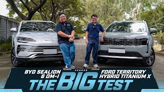 Ford Territory Hybrid Titanium X vs. BYD Sealion 6 DM-i: Hybrid crossover Big Test | Top Gear PH