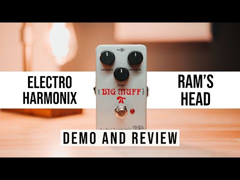Electro Harmonix Ram's Head Big Muff Pi Fuzz Pedal Demo and Review