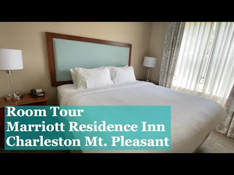 Marriott Residence Inn Charleston Mt. Pleasant - Isle of Palms Connector - Hotel Room Tour - Suite