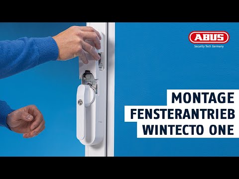 Montageanleitung für den Fensterantrieb ABUS WINTECTO One | Der smarte Terrassentürantrieb von ABUS