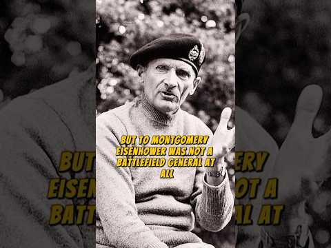 Montgomery vs Eisenhower: The Two Logics of War #historyshorts #historyfacts