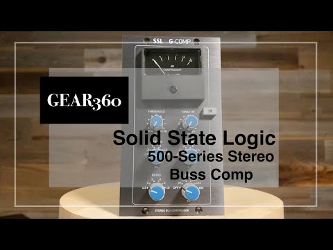 Solid State Logic 500-Series Stereo Buss Compressor - Gear360 at Front End Audio