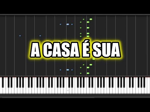 A Casa é Sua - Casa Worship - Teclado / Piano Tutorial
