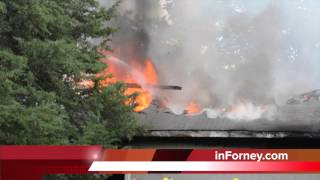 College Mound structure fire