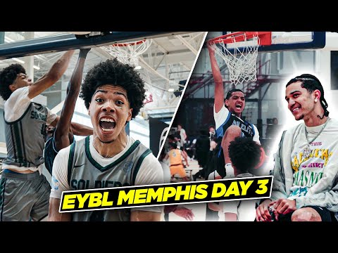 Tyran Stokes Was Catching BODIES! | Beckham Black Had Anthony Black LIT! | EYBL Day 3 Memphis Recap!