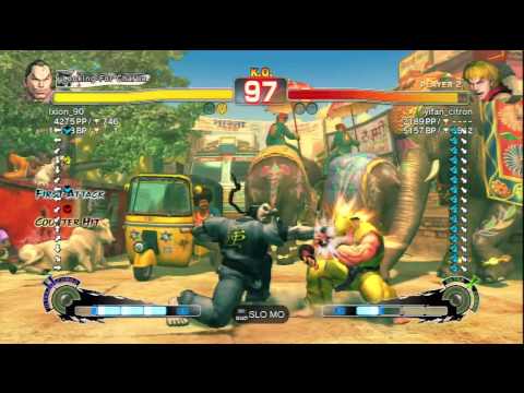 Ixion_90 (Dan) Vs yifan_citron (Ken) SSF4 AE Ranked Matches - PSN