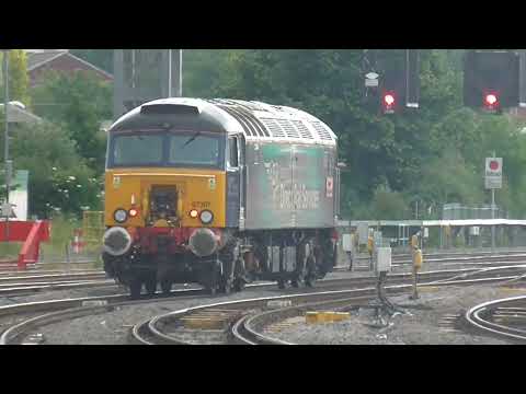 DRS Class 57 no: 57307 @ Bristol Temple Meads {0Z50} 07/06/2022.