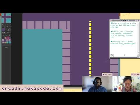 MakeCode Arcade Advanced - 8x8 City Tilemap