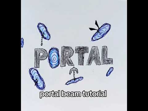 Portal beam tutorial 😱 Stickman #drawmaster