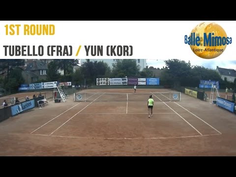 TUBELLO (FRA) vs YUN (KOR) Round 1 - Court 13