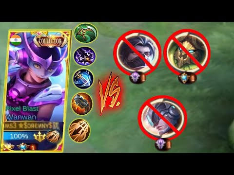 TOP 1 SUPREME WANWAN vs TOP 1 SUPREME BELRICK, HAYABUSA AND ALPHA🔥| MLBB