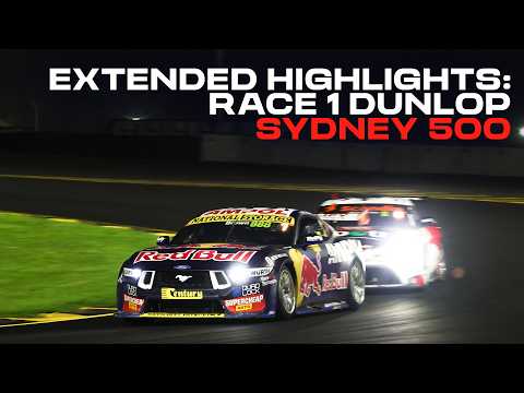 Extended Race 1 Highlights - DUNLOP Sydney 500 | 2026 Repco Supercars Championship