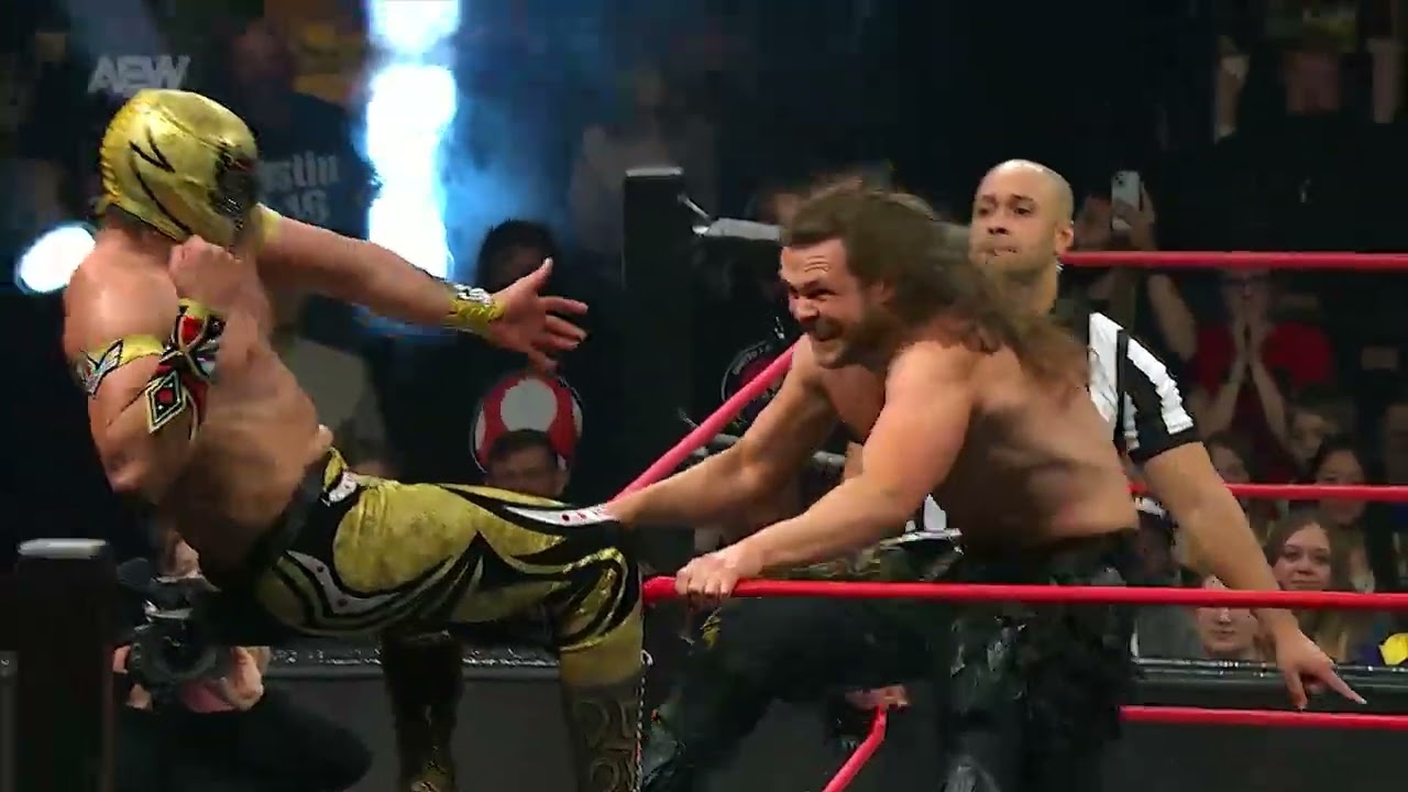 AEW Collision | Máscara Dorada no puede con Jack Perry, quien continúa como CAMPEÓN Nacional