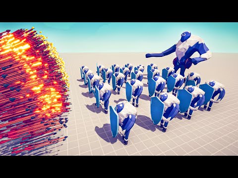 ICE WARRIOR + GIANT vs EVERY GOD - 🏹 Totally Accurate Battle Simulator TABS
