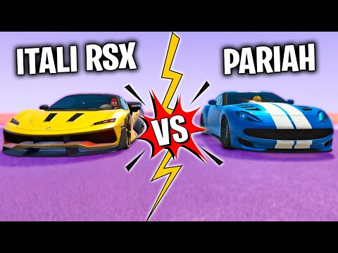 TEST DE VELOCIDAD ITALI RSX VS PARIAH - GTA V CAYO PERICO HEIST | Stratus