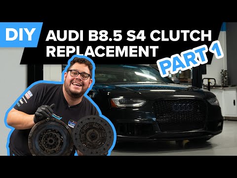 Audi S4 Clutch & Flywheel Replacement DIY (2010-2016 Audi B8 & B8.5 S4, 6-Speed) - Part 1