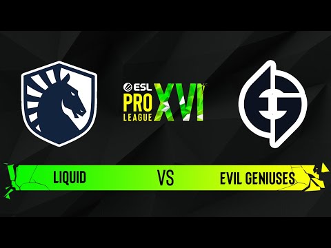 Liquid vs. Evil Geniuses - Map 1 [Inferno] - ESL Pro League Season 16 - Group D