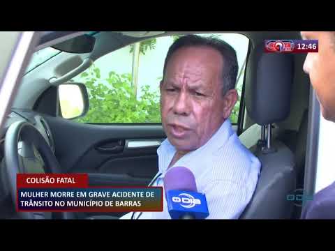 ROTA DO DIA 20 02 20  Mulher morre em grave acidente de traÌ‚nsito no municiÌpio de Barras