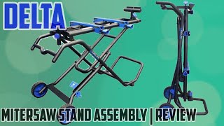Delta Miter Saw Stand Assembly | Review