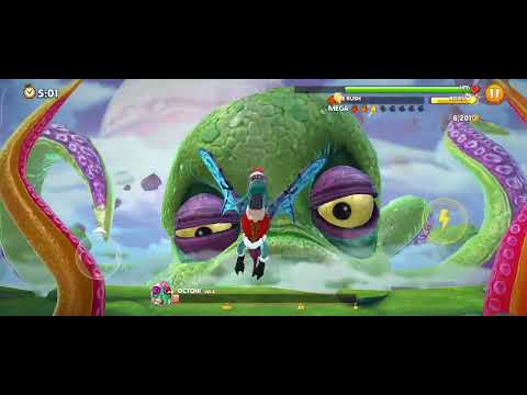 Hungry Dragon - Octoni Boss All 3 Levels Full Fight