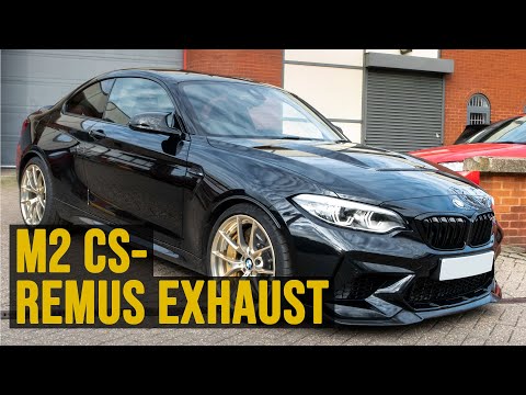 BMW M2 CS - REMUS EXHAUST Sound *UK's FIRST* | Deutschtech