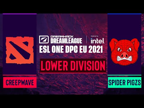 Dota2 - Spider Pigzs vs. Creepwave - Game 2 - DreamLeague Season 14 DPC EU - Lower Division