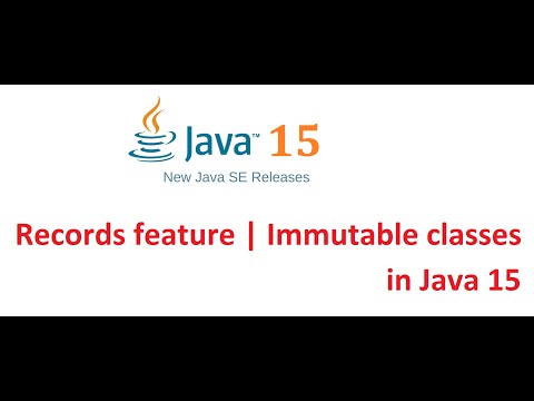 Java 15 New Features Records In Java 15 Java Beam