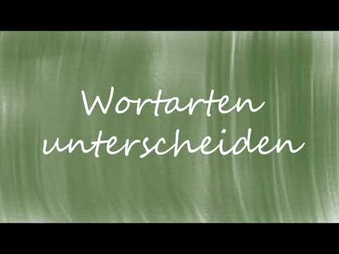 Wortarten | unterscheiden | Entscheidungsschema
