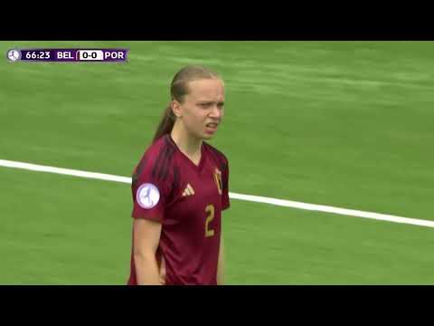 WNT Belgium U17 - Portugal in Sweden 2024