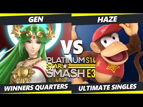 PSS S14:E3 - Gen (Palutena) Vs. Haze (Diddy Kong) SSBU Ultimate Tournament
