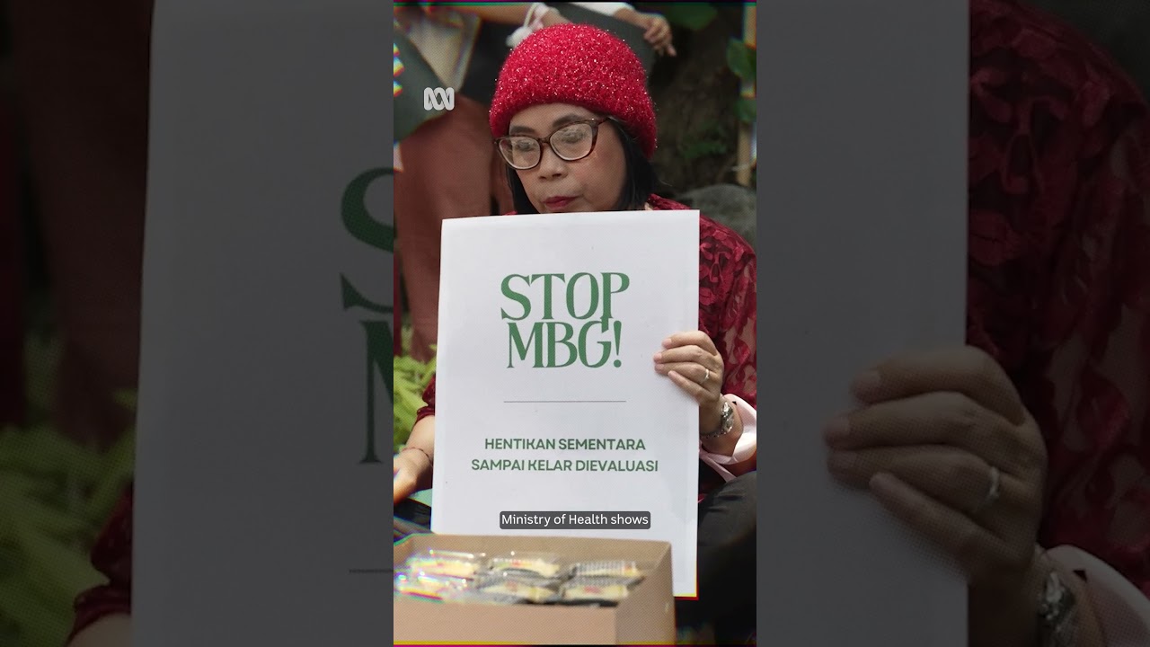 Indonesia's free school meals program faces scrutiny after multiple food poisoning cases