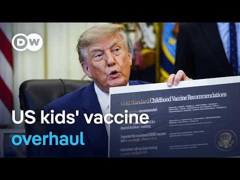 Doctors warn Trump’s vaccine plan could endanger children | DW News