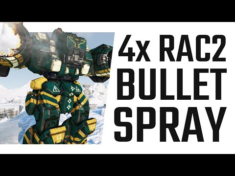 Never Ending Bullet Hail - Longbow RAC2 Build - Mechwarrior Online The Daily Dose 1514