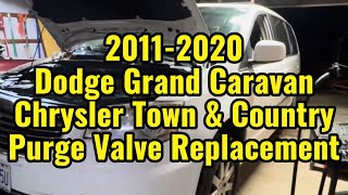 Chrysler Town & Country / Dodge Grand Caravan Purge Valve Solenoid Replacement | (2011–2020)