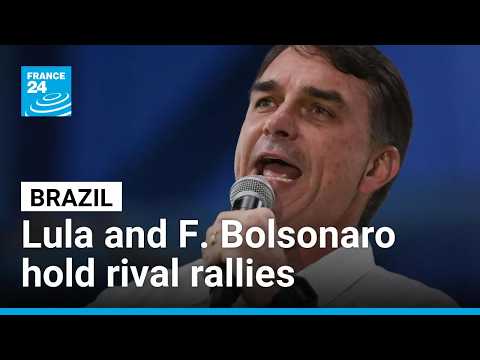 Presidential campaign heats up in Brazil, as Lula and F. Bolsonaro hold rival rallies