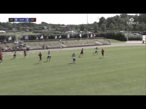 EYUC 2017 - Italy vs Germany - U20 Men - Ultimate frisbee