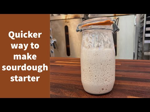 Beginner sourdough starter recipe | . #sourdoughstarter #starter #leothebaker