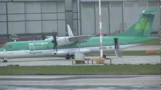 preview picture of video 'Manchester Airport, Ringway, Greater Manchester, UK - 4th February, 2013'