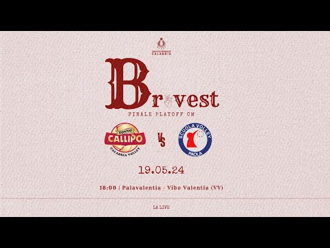 FINALE PLAYOFF SERIE C MASCHILE : TONNO CALLIPO CALABRIA VV Vs SCUOLA VOLLEY PAOLA