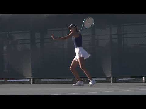 Carolina Piferi's Match Point Win vs. Boise State