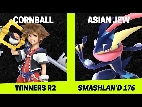 SmashLAN'd 176 Winners R2 - Cornball vs Asian Jew - SSBU Smash Ultimate Tournament