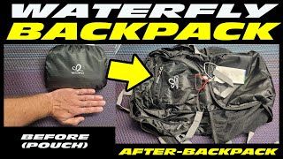 WATERFLY TransformerX ultralight packable BACKPACK REVIEW