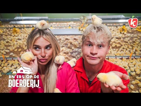 BN’ers op de Boerderij #1 - Gaby Blaaser tussen de kippen! | Kalvijn