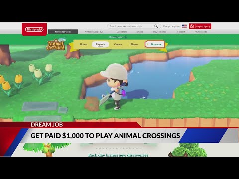 , title : 'Dream job: Company offering $1,000 to play Animal Crossing'